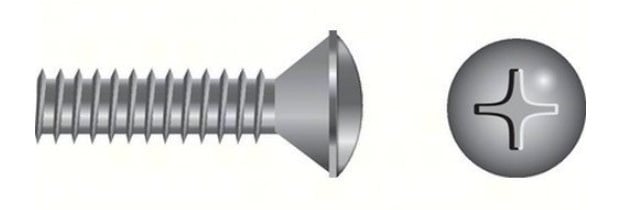 SEACHOICE 00366 - SCREW MACHINE PHILLIPS OVAL