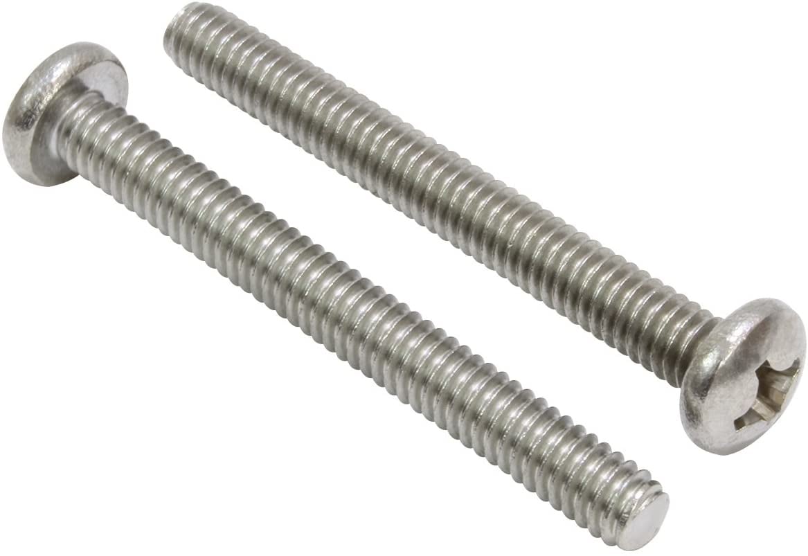 Seachoice B695 - Stainless Steel Phillips Machine Screw Pan Head 10-24 x 1”
