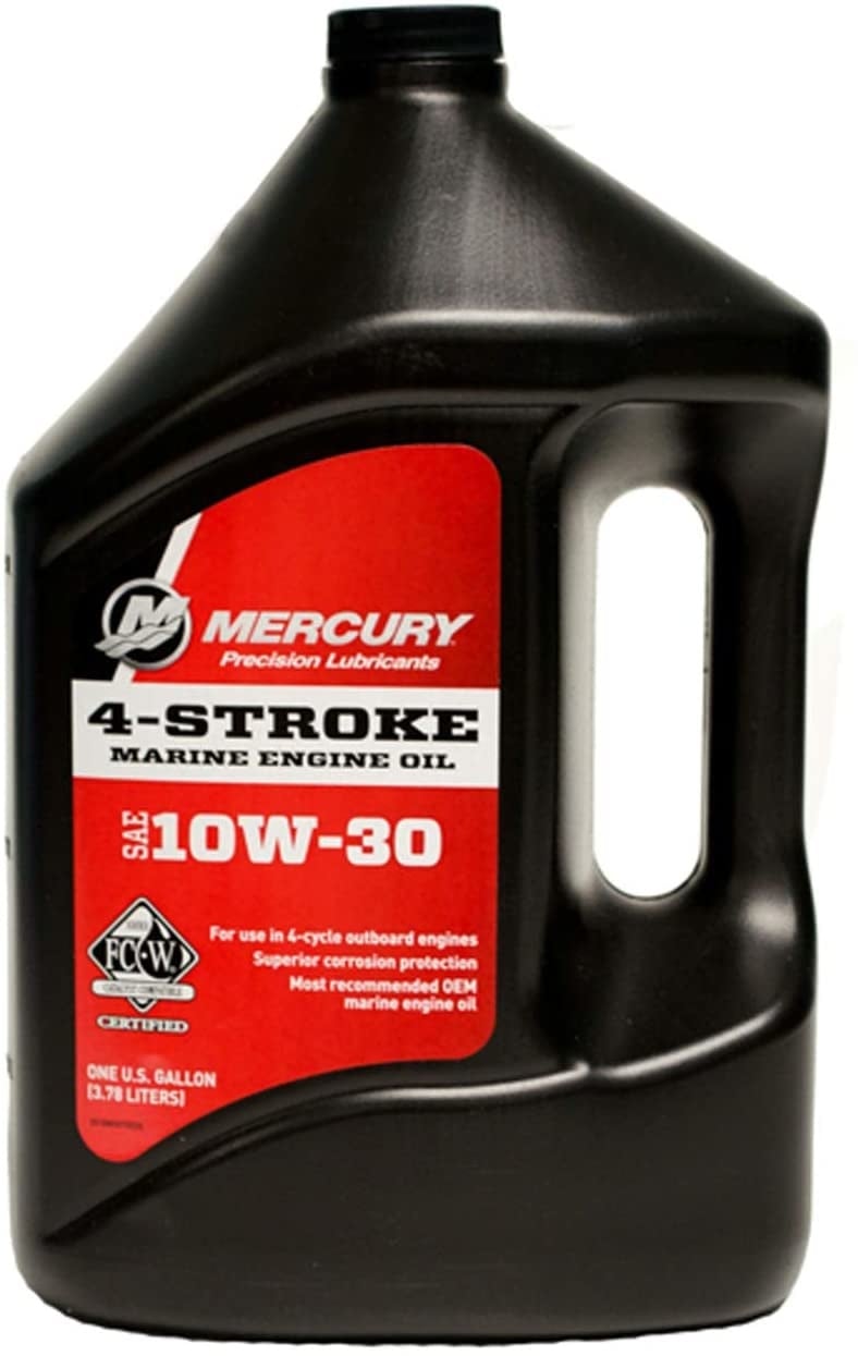 Mercury 8m0078638 - 4-stroke Marine Engine Oil SAE 10w30 4litre