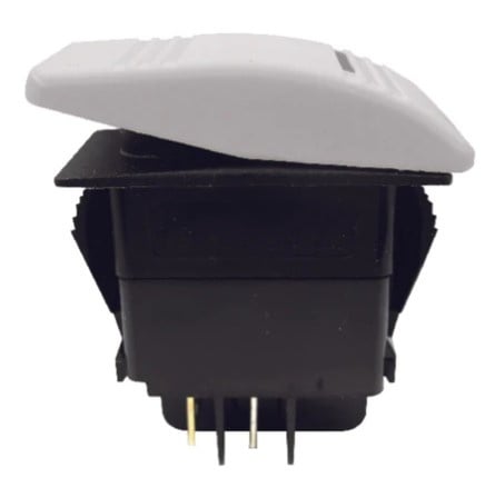 Seachoice 12971 - Contura Rocker Switch Illuminated , On/Off 20AMPS , 12VCC