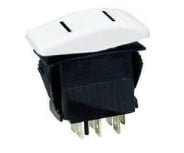 Seachoice 13011 - Contura Rocker Switch Illuminated , On-Off-On
