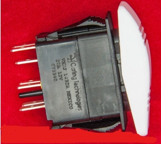 Seachoice 13031 - Contura Rocker Switch Illuminated, On/Off/On
