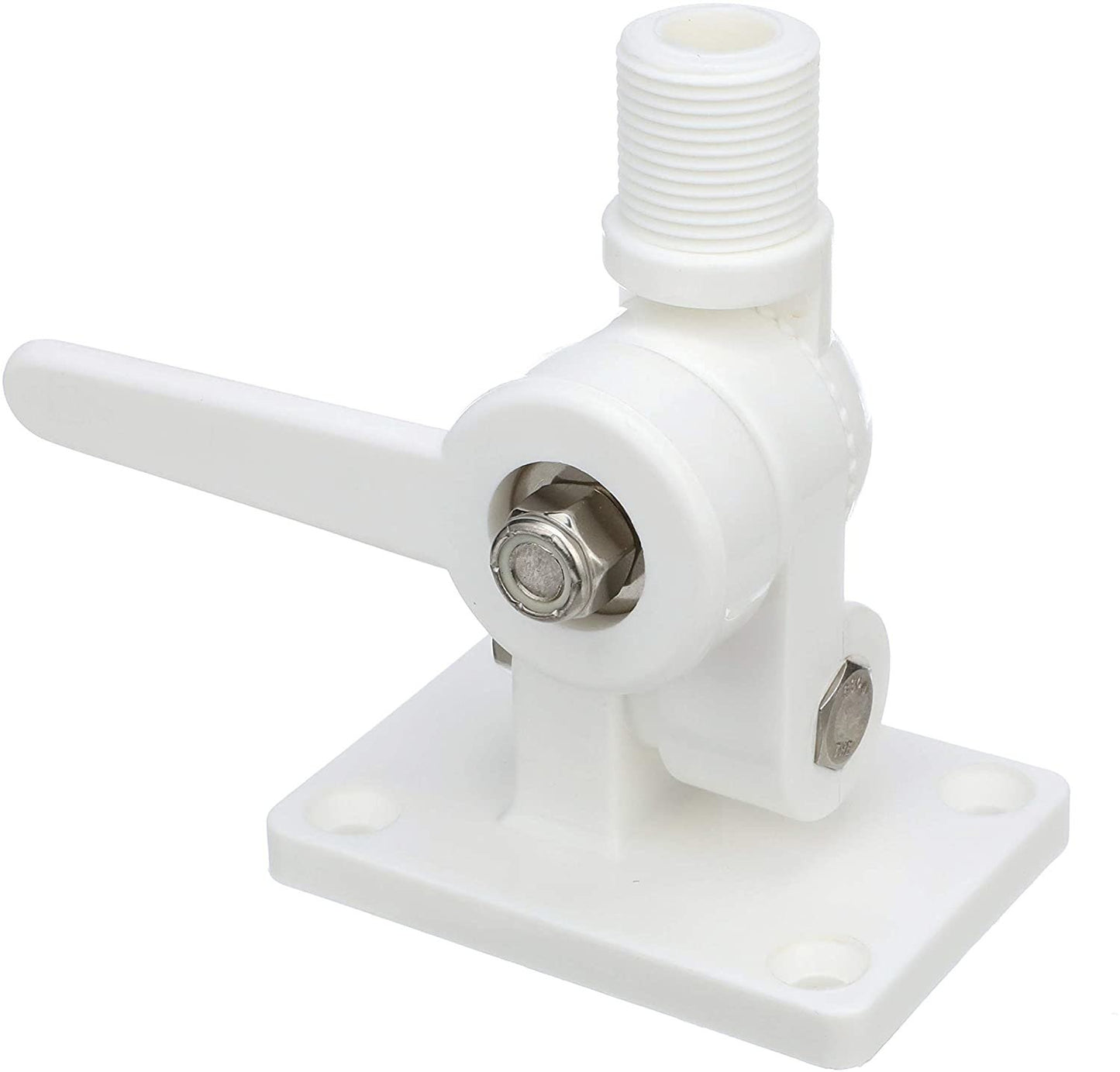 Seachoice 19501 - Antenna Ratchet Mount White
