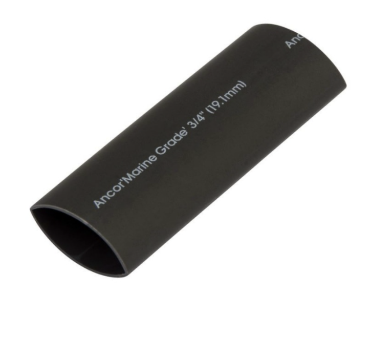 Ancor 306103 - Adhesive Lined Heat Shrink Tubing , Black