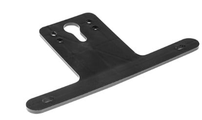 Wesbar 3211 - License Plate Bracket