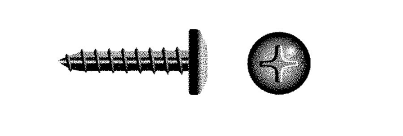 Seachoice B601 - Phillips Tapping Screw Pan Head #4 x 3/4