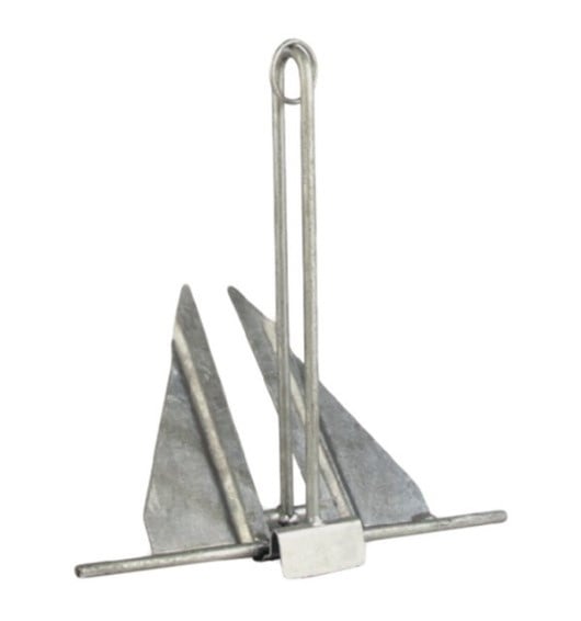 Seachoice 41630 - Hot Dipped Galvanized Utility Anchor, Size 13E