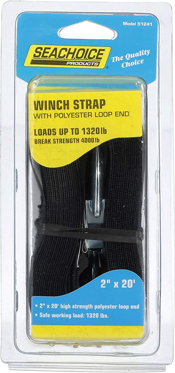 Seachoice 51241 - Winch Strap, 2''x20'