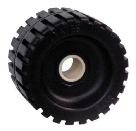 Seachoice 50-56330 - Black, Rubber , Ribbed, Roller , 4-3/8"