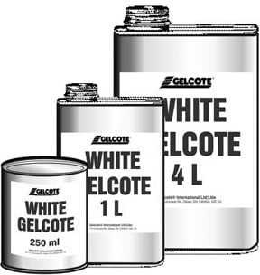 GELCOTE - White Gelcoat 1L Repair Product With Wax