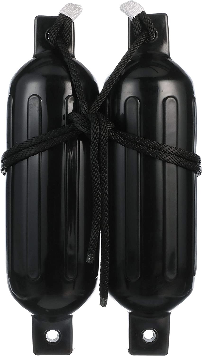 Seachoice 79261 - Fender Kit, Twin Eye, Black, 5.5''X20''
