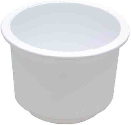 Seachoice 79490 - Drink Holder White Large Recessed