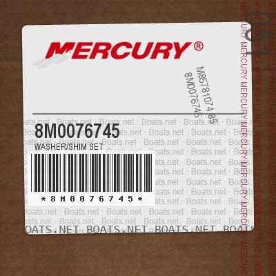 MERCURY - WASHER/SHIM SET 15-8M0076745