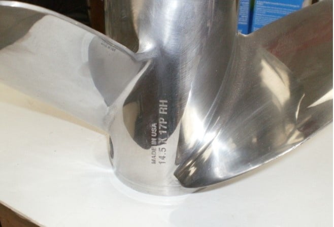 Mercury 48-8m0151235 - Propeller Enertia , 14.5dX 17p