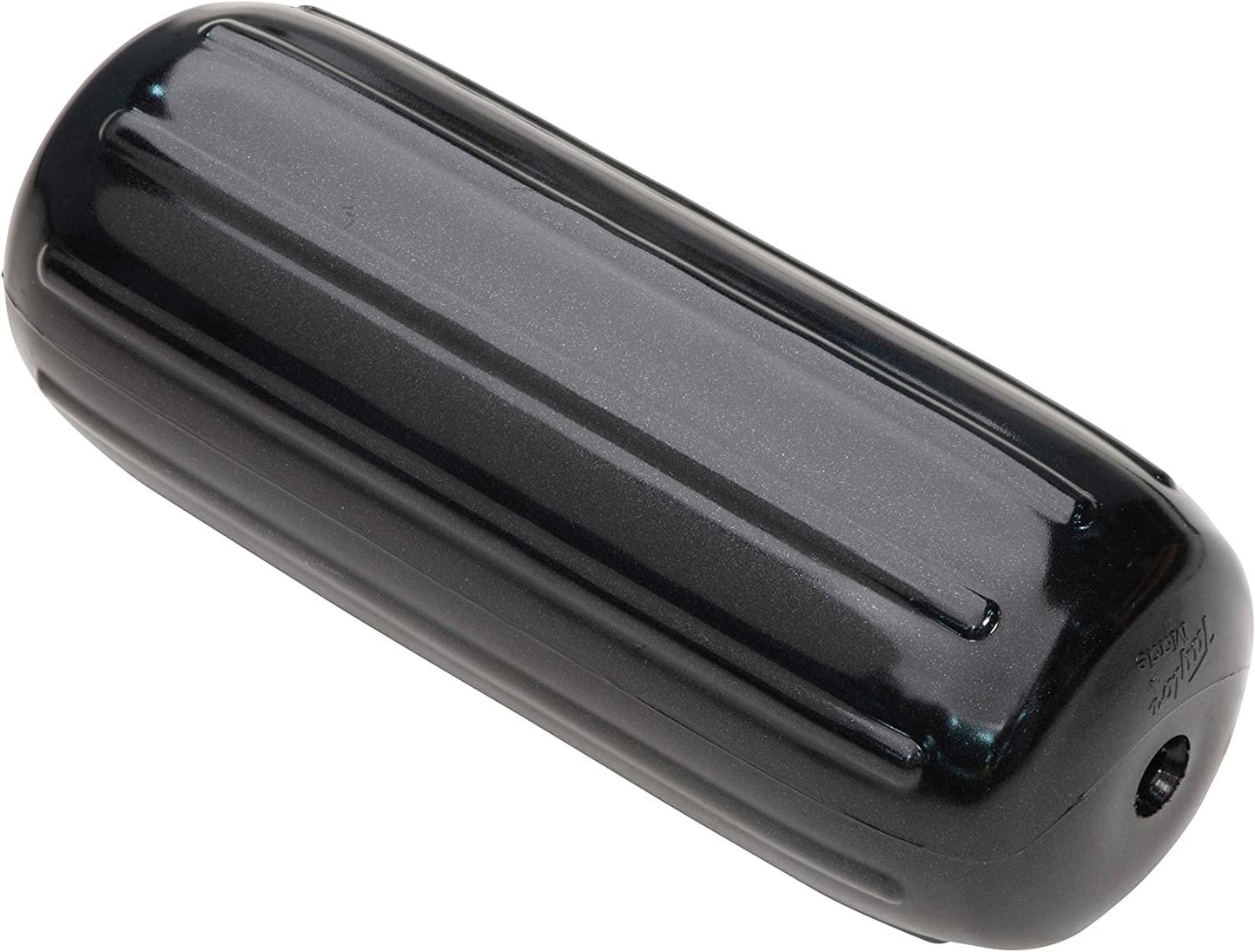 Taylor Made 71026 - Big B Inflatable Vinyl Boat Fender with Center Rope Tube (8" x 20", Black)