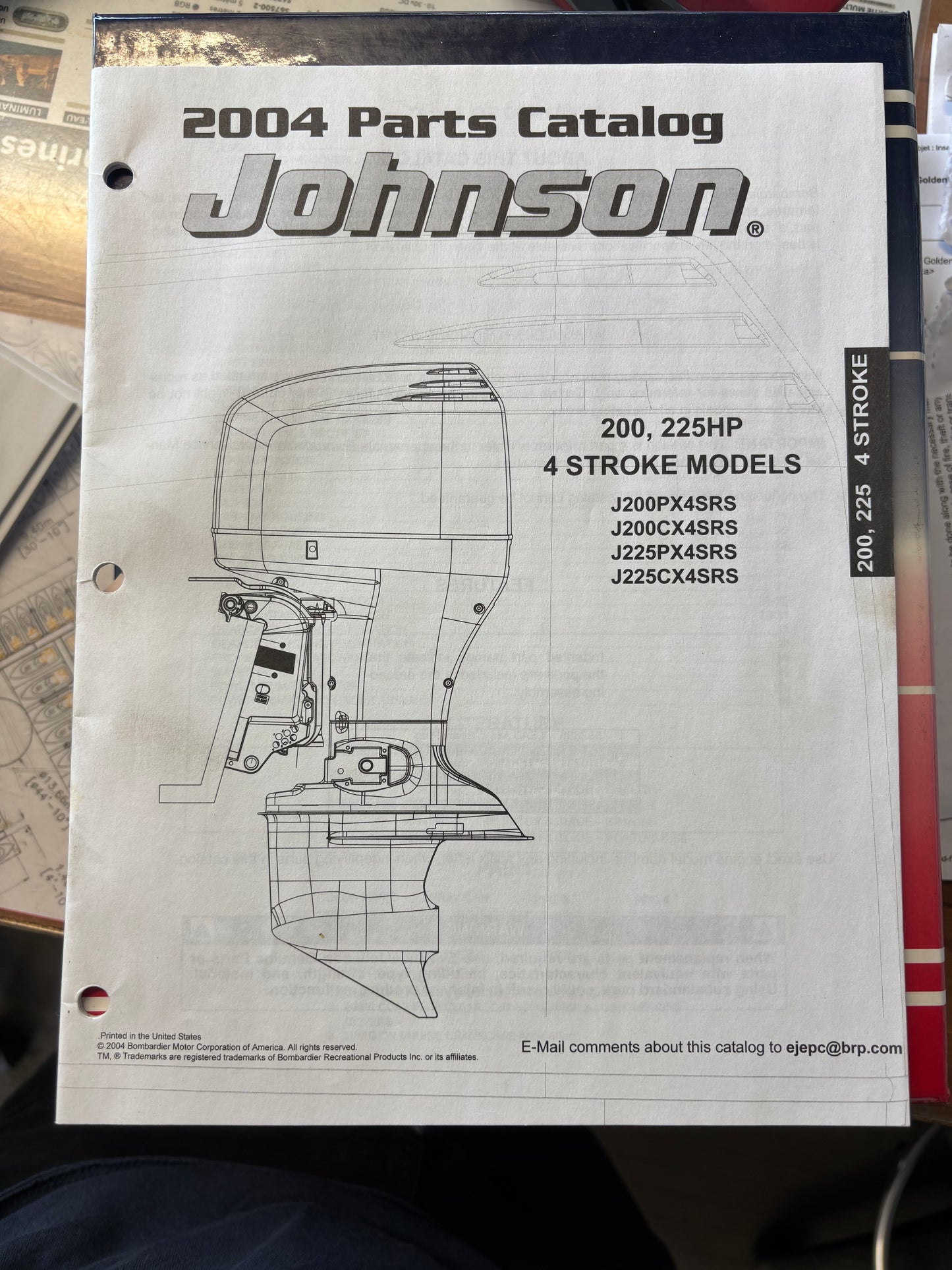 Johnson parts catalog 2004
