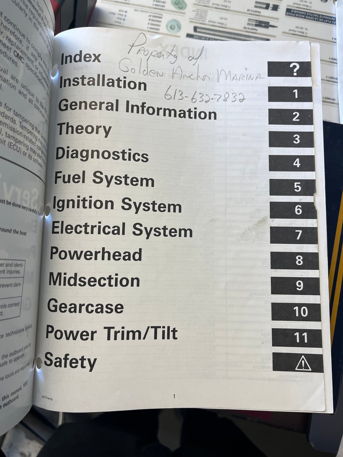 Johnson Evinrude 1999 EE Service Manual 70 4-STROKE