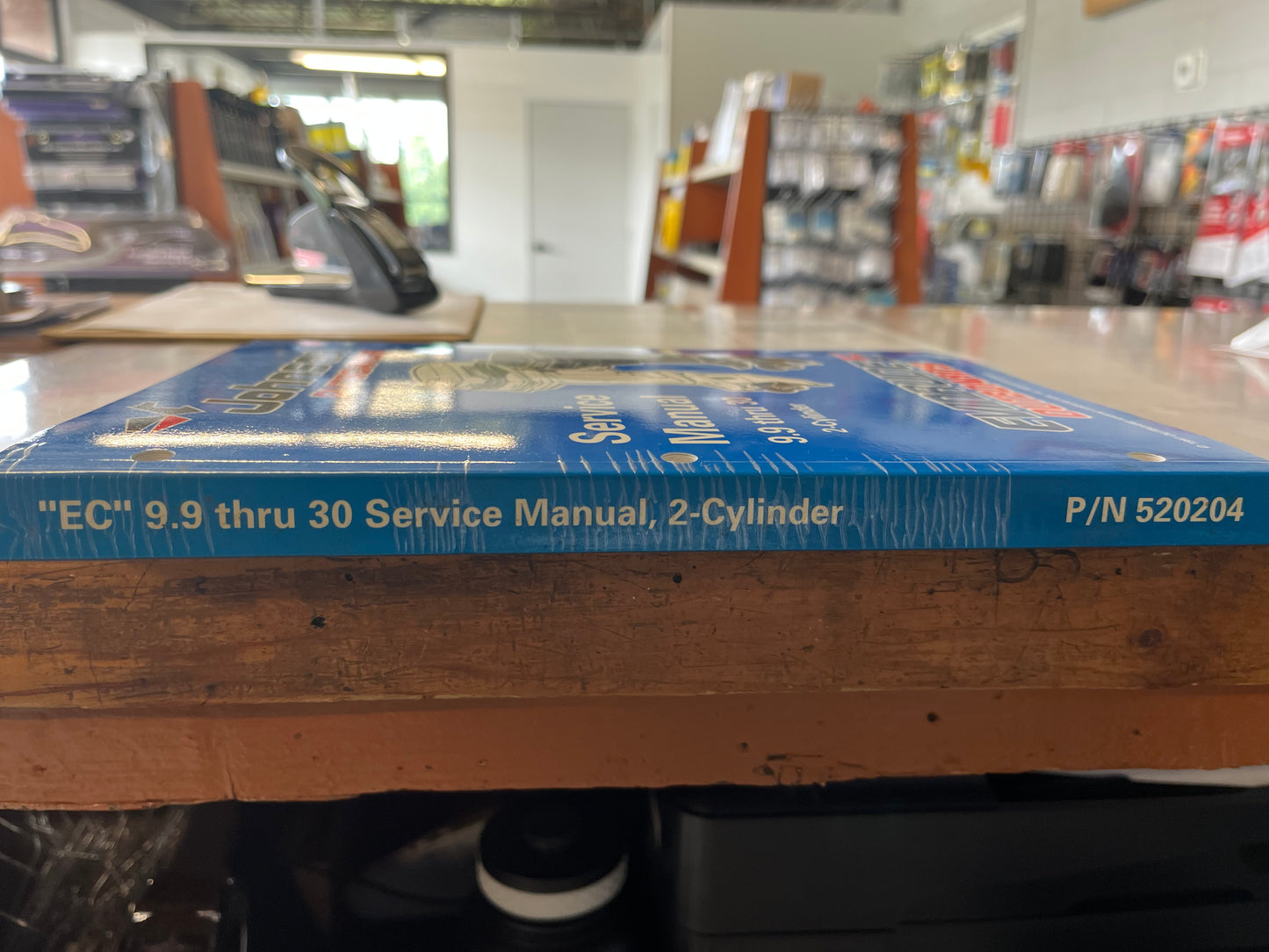 JOHNSON Evinrude Service Manual 9.9THRU 30 P/N 520204