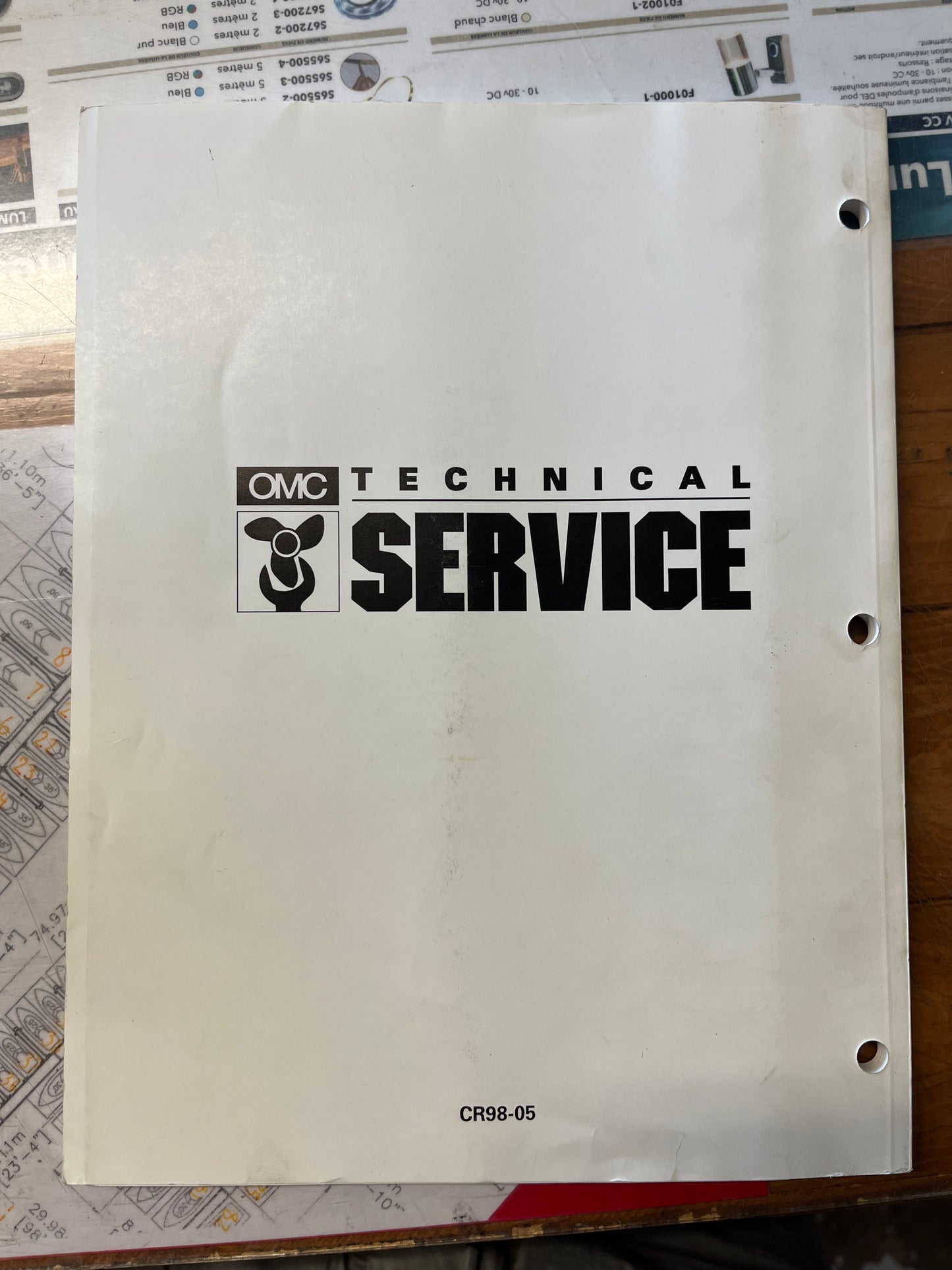 JOHNSON EVINRUDE SERVIVEC INFORMATION SUPPLEMENT 1998 CR98-05