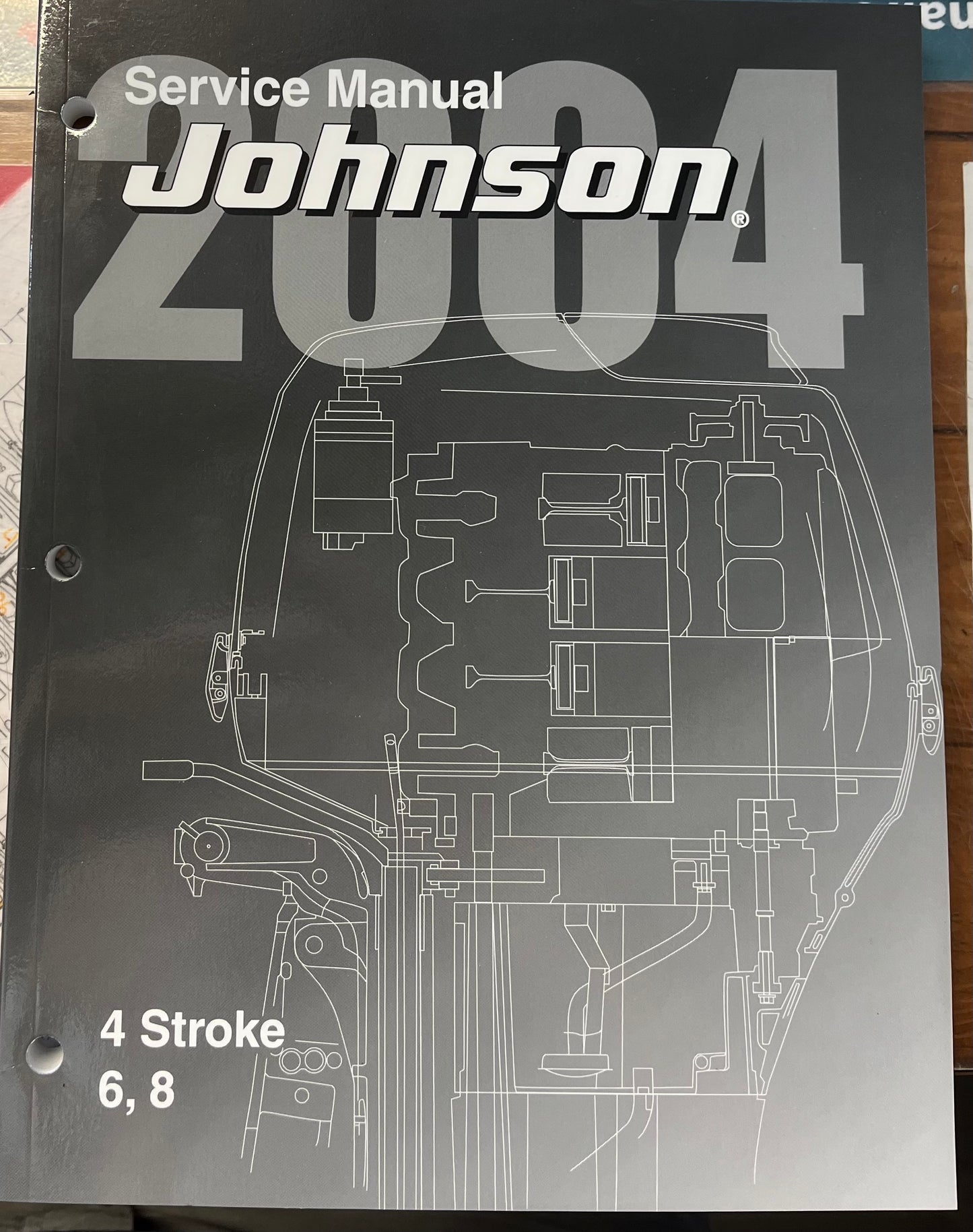 JOHNSON SERVICE MANUAL 4 STROKE P/N 5005651