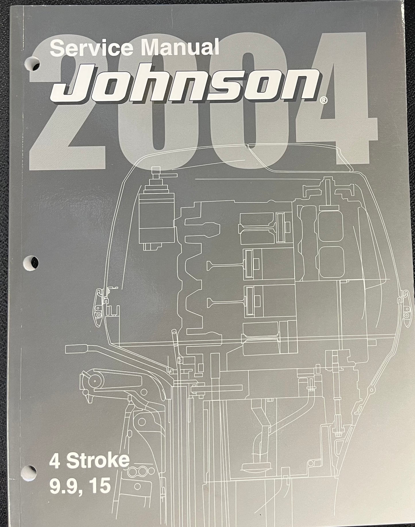 JOHNSON SERVICE MANUAL 4 STROKE P/N 5005655