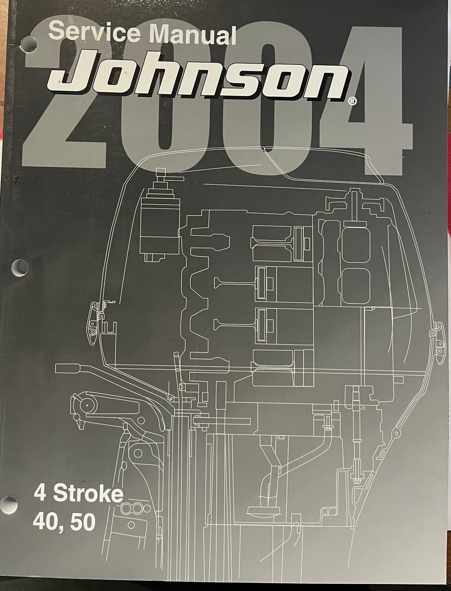 JOHNSON SERVICE MANUAL 4 STROKE P/N 5005657