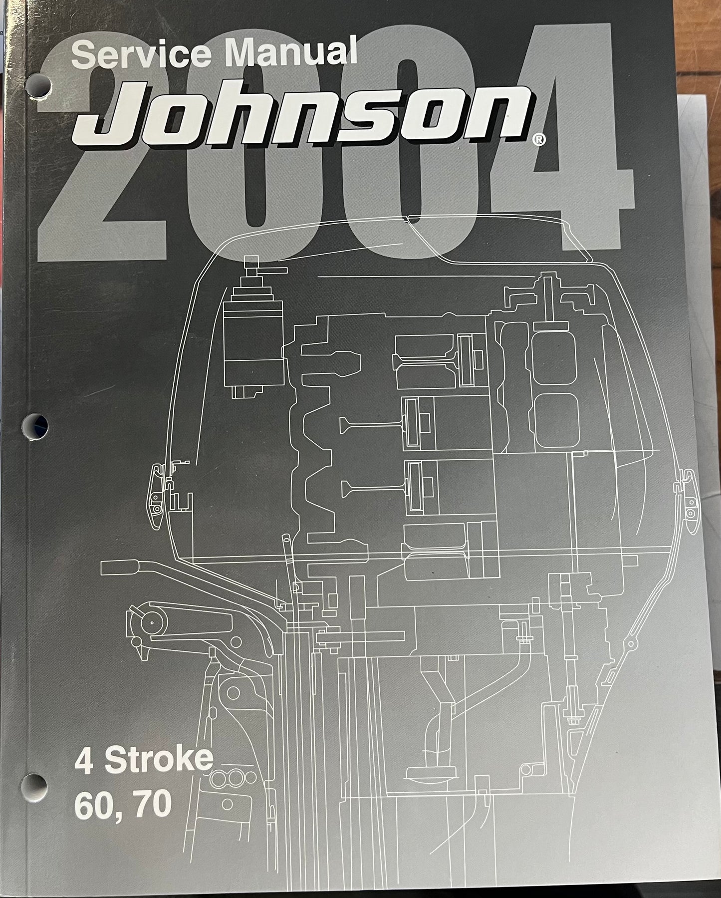 JOHNSON SERVICE MANUAL 4 STROKE P/N 5005659