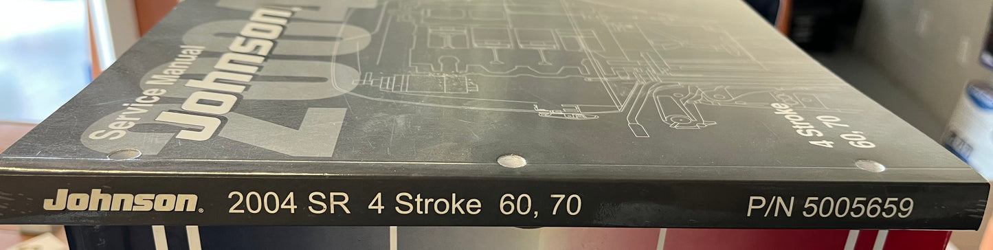 JOHNSON SERVICE MANUAL 4 STROKE P/N 5005659