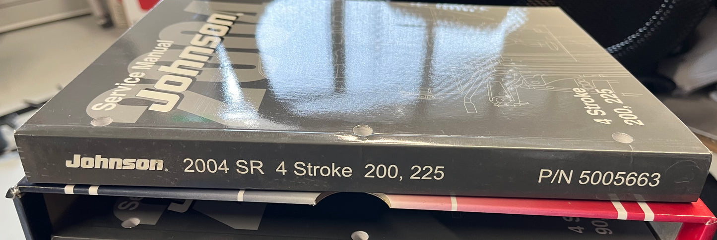 JOHNSON SERVICE MANUAL 4 STROKE P/N 5005663