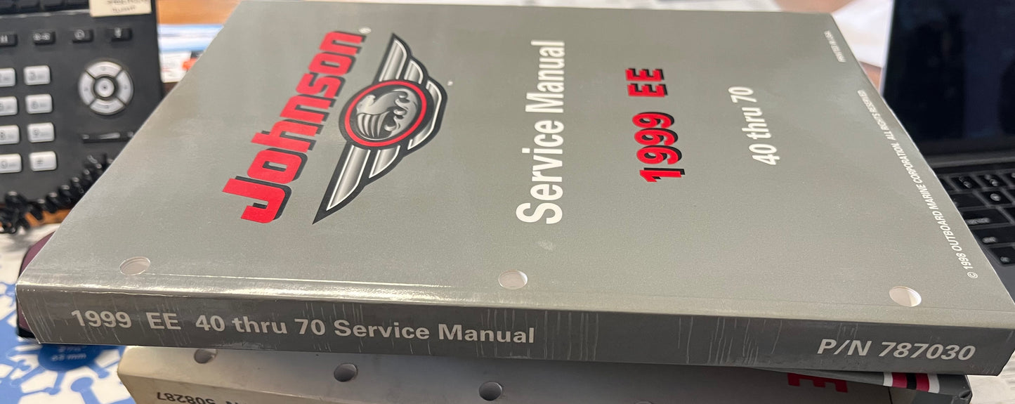 JOHNSON SERVICE MANUAL 1999 EE P/N 787030
