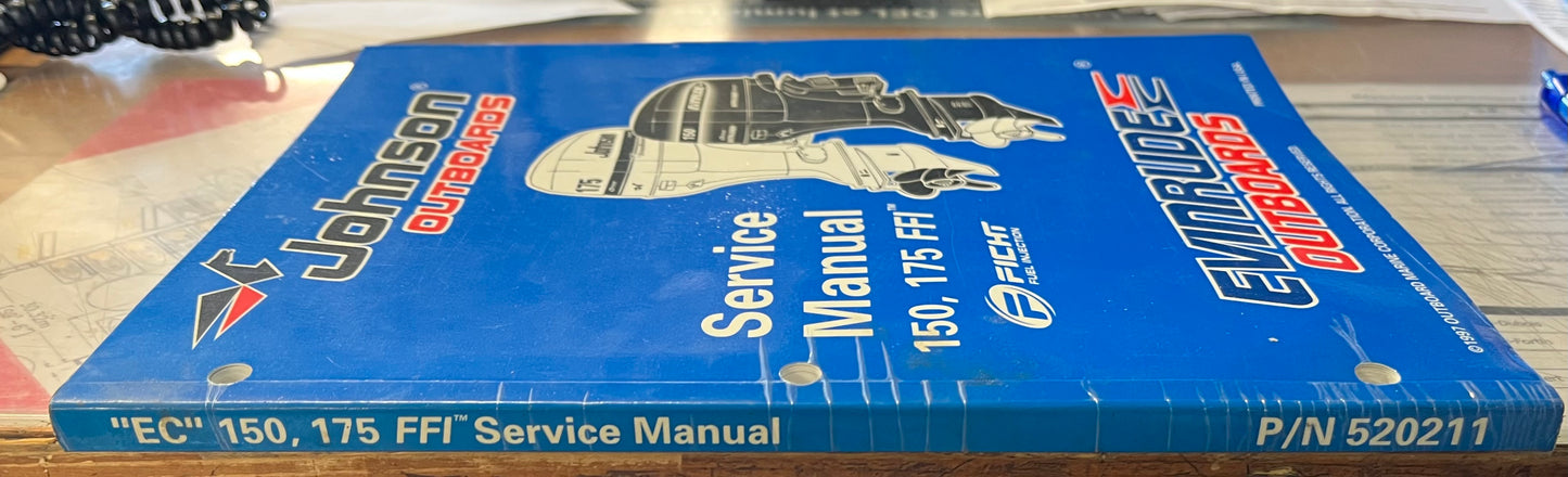 JOHNSON Evinrude Service Manual P/N 520211
