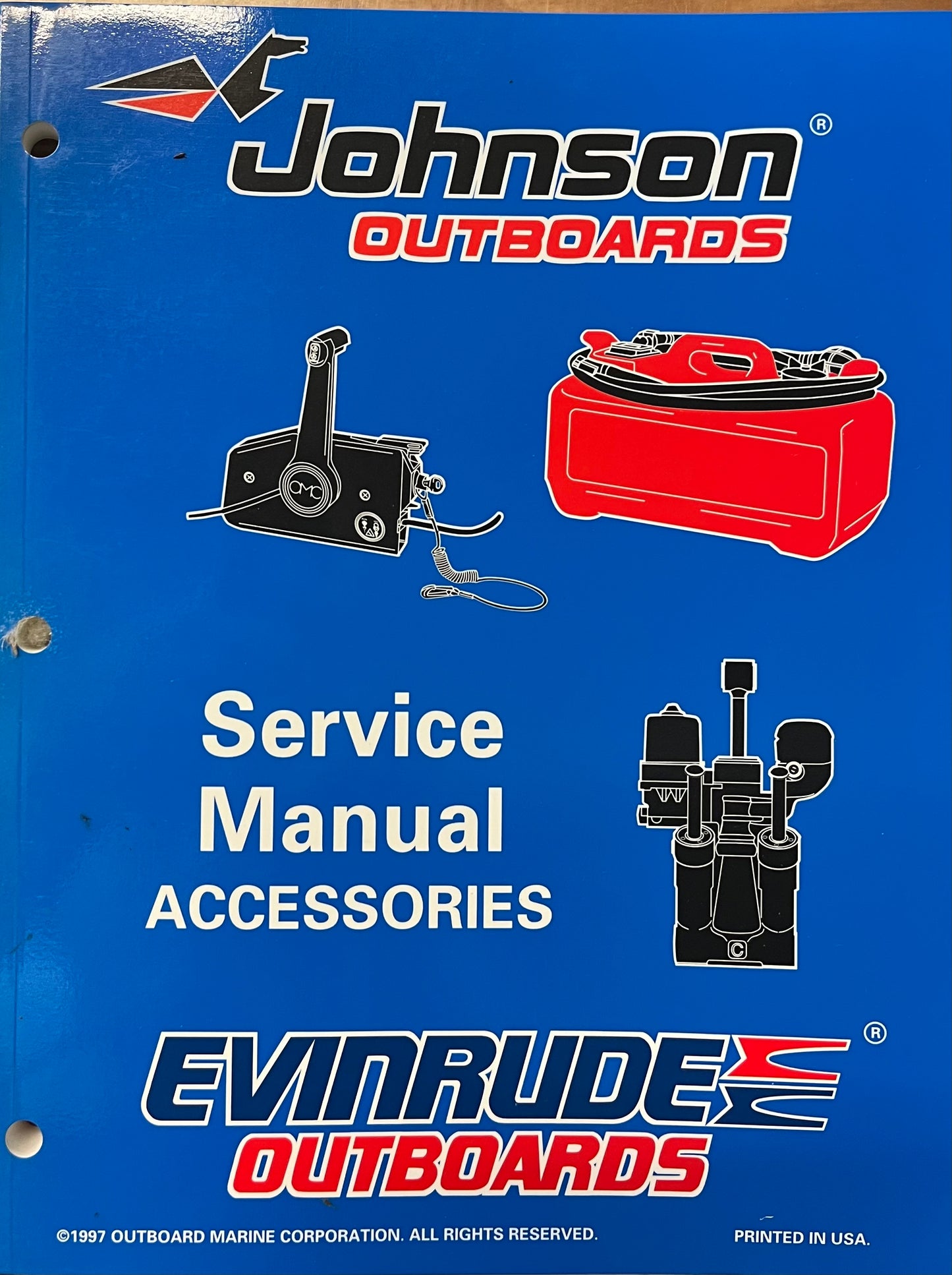 JOHNSON Evinrude Service Manual P/N 520213