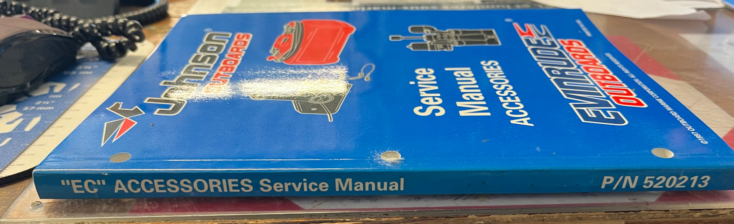 JOHNSON Evinrude Service Manual P/N 520213