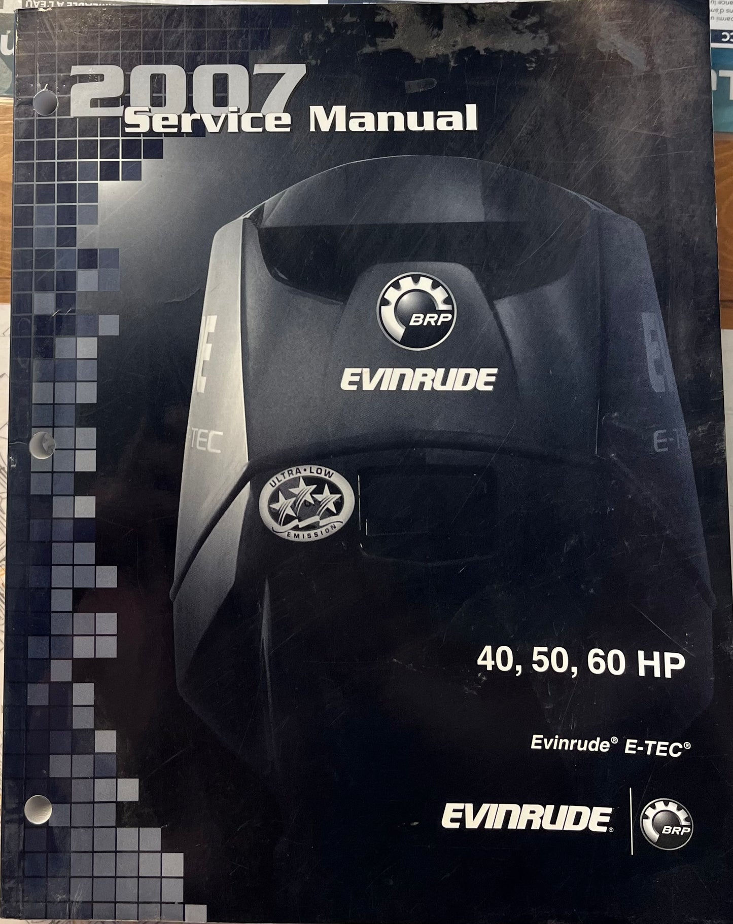 JOHNSON SERVICE MANUAL E-TEC P/N 5007209