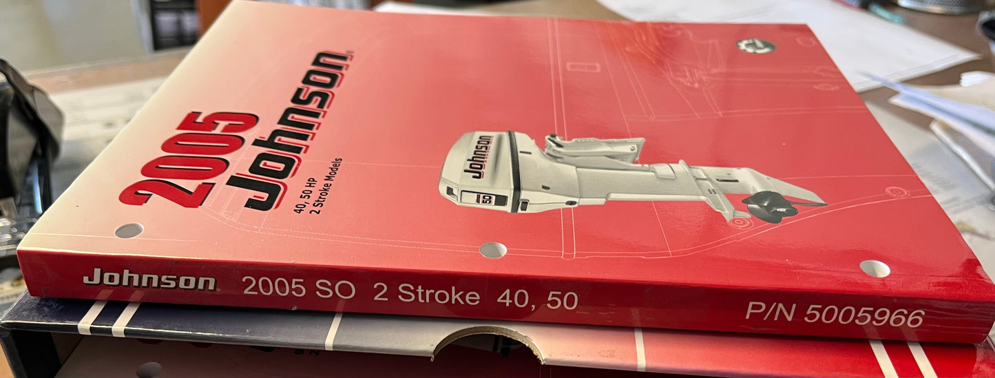 JOHNSON Service Manual SO 2 STROKE P/N 5005964