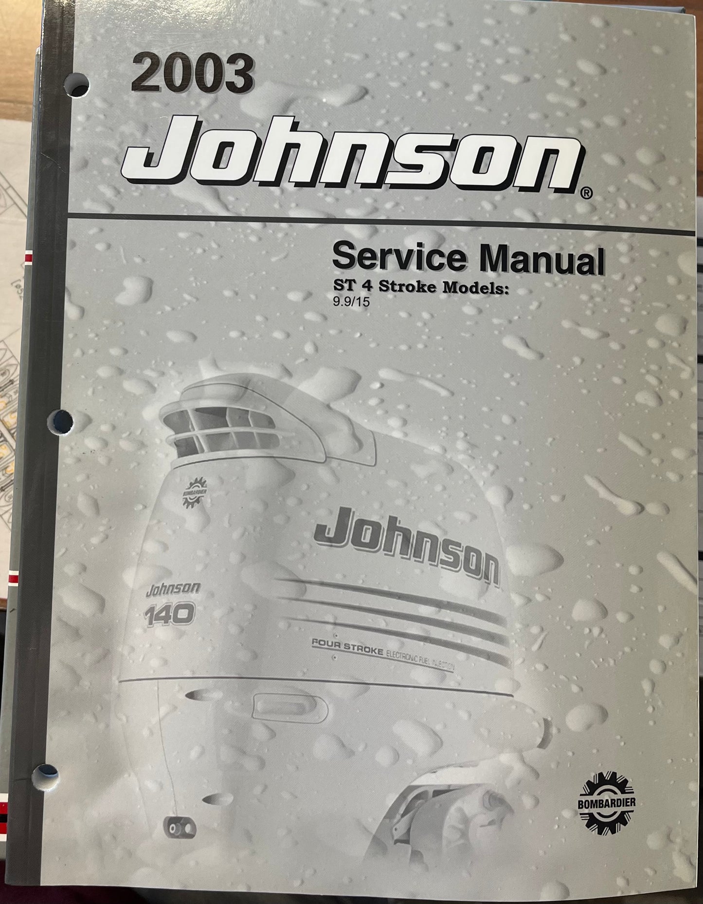 JOHNSON SERVICE MANUAL 4 STROKE P/N 5005714