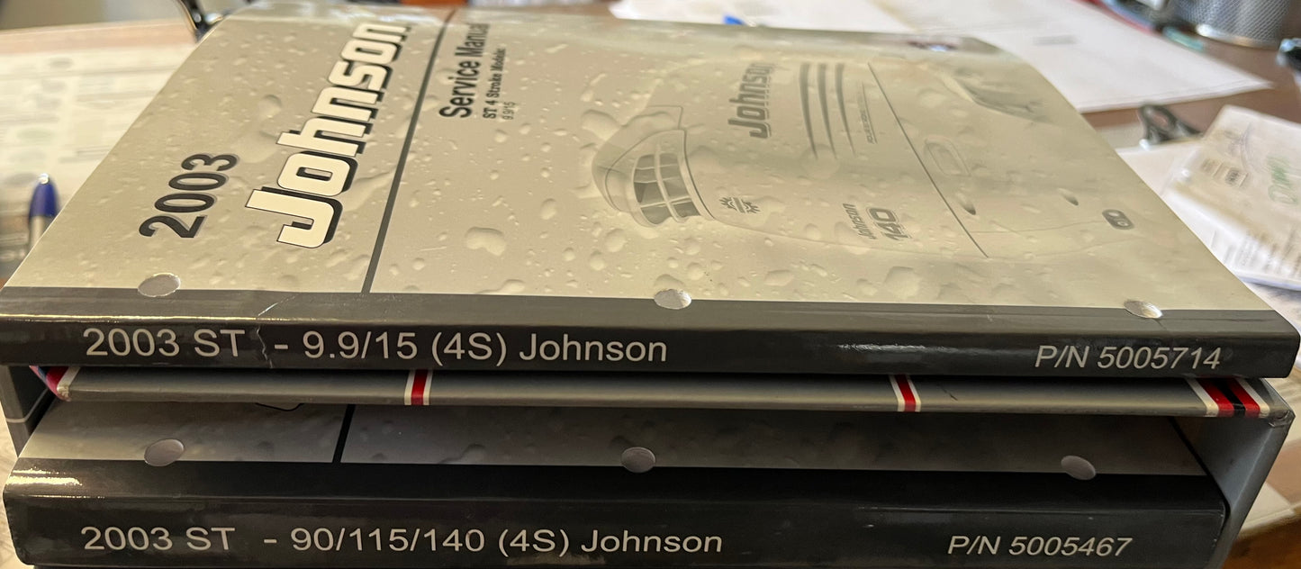 JOHNSON SERVICE MANUAL 4 STROKE P/N 5005714