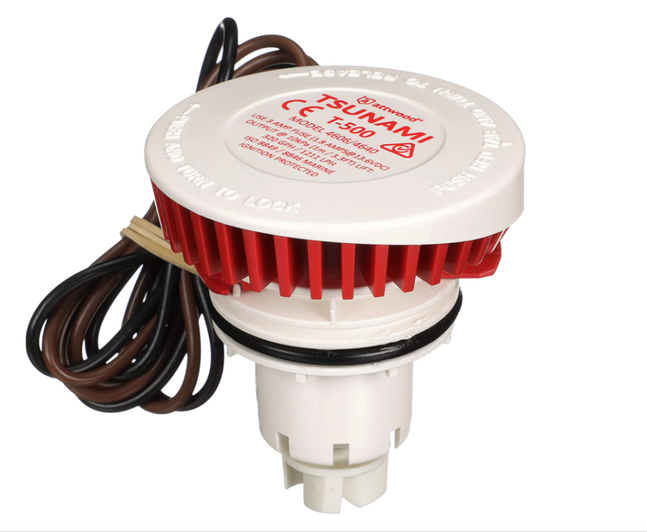 Attwood - Replacement Motor Cartridge 500 gph 12v