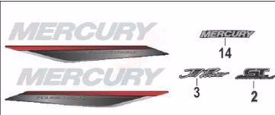 DECAL MERCURY 8M0156748