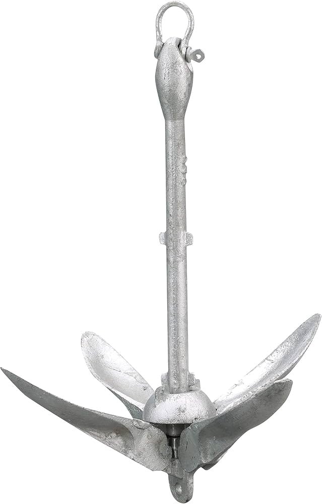 FOLDING GRAPEL ANCHOR 7LBS 41020