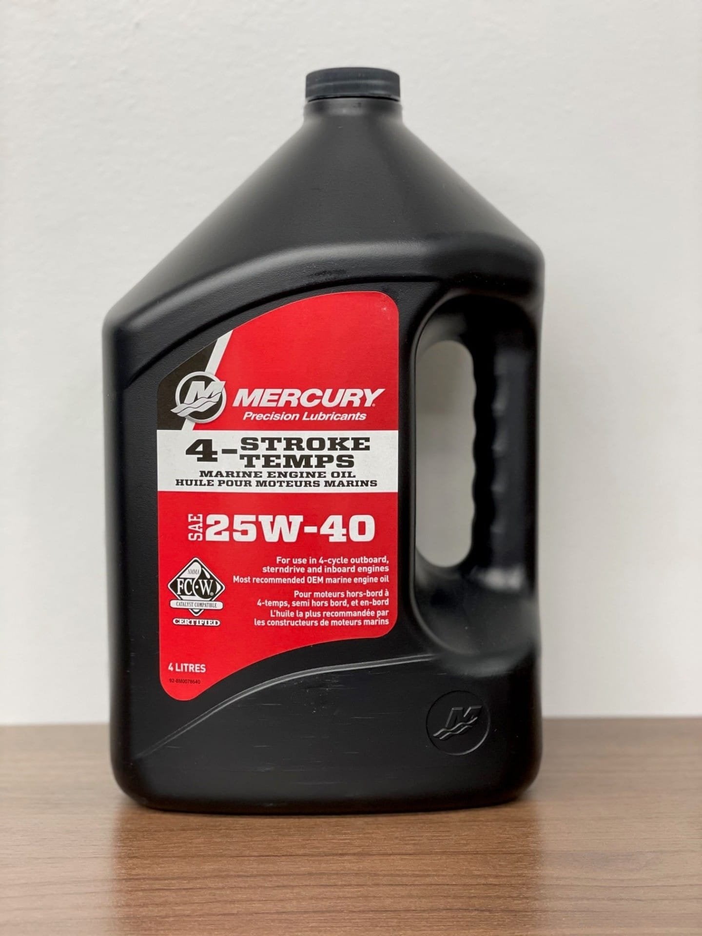 25W-40 4T Marine Engine Oil 4L