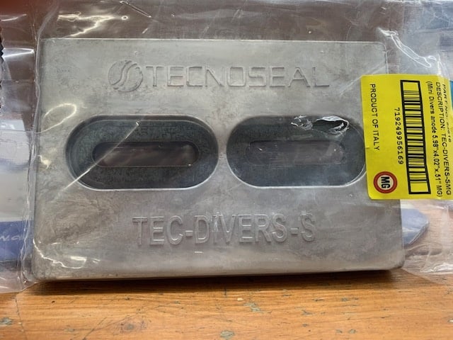 Seachoice 50-95616 - Diver's Anode, Magnesium