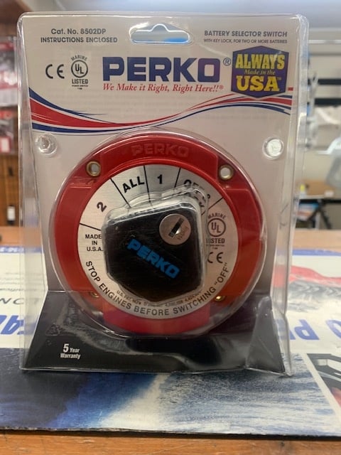LOCKING BATTERY SWITCH 8502DP