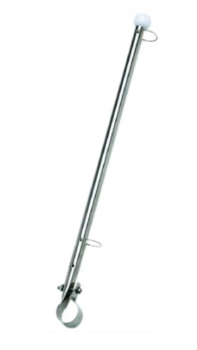 Seachoice - 7/8" Rail Clamp Flag Staff 15-3/16"