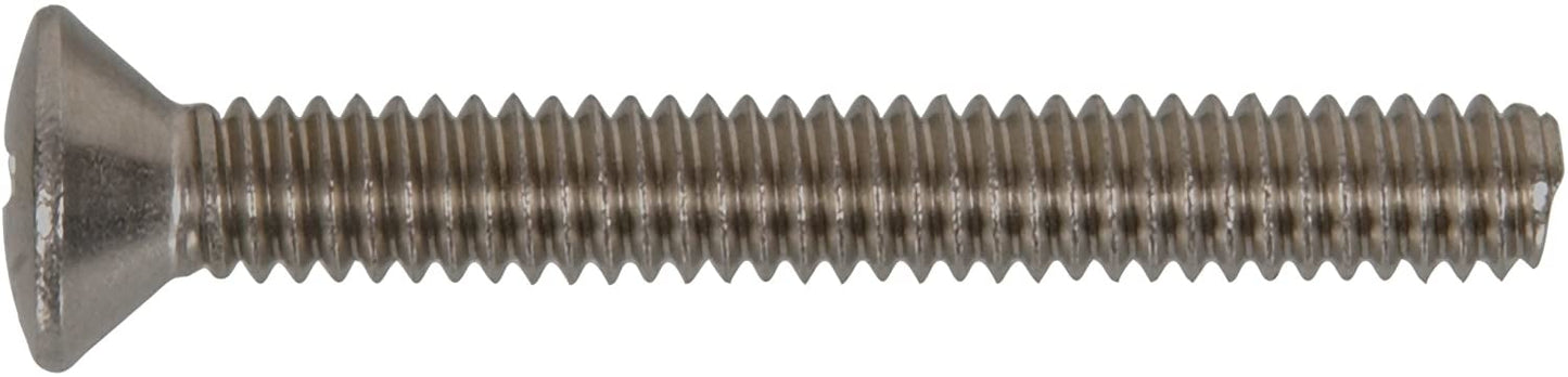 Seachoice B698 - Stainless Steel Phillips Machine Screw Oval Head 10-24 x 3”