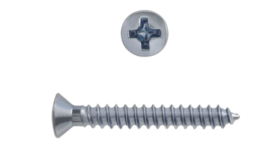 Seachoice B633 - Phillips Tapping Screw Oval Head #6x 1