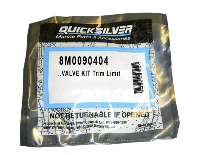 Quicksilver 8m0090404 - Trim Limit Valve Kit