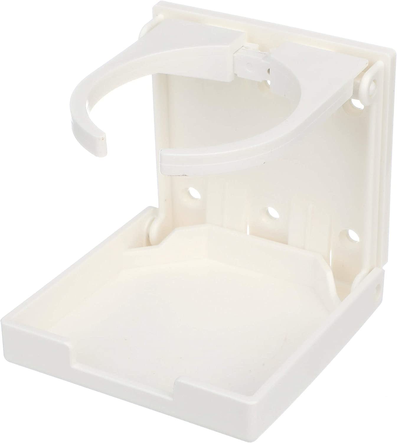 Seachoice 79451 - Folding and Adjustable Drink Holder - White