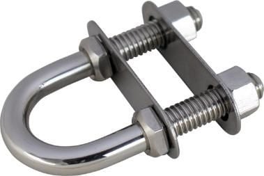 SEA DOG LINE -  354-0800351 STAINLESS BOW EYE 3/8" x 3-1/2"CARDED