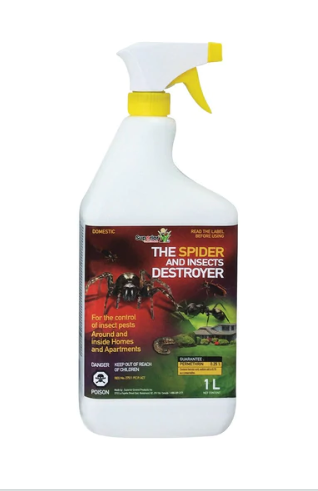 Superior Control - The Spider And Insects Destroyer Bug Spray, 1L